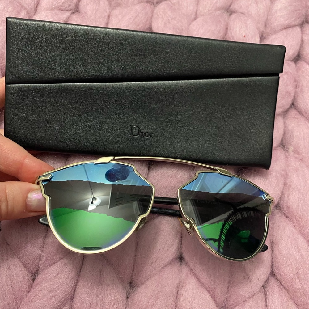 Christian DIOR Tricolor Sunglasses